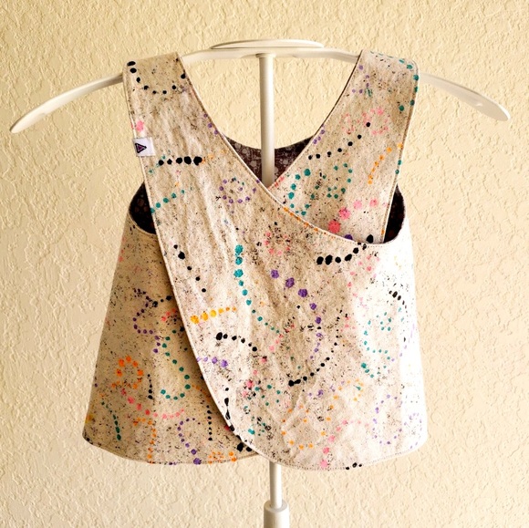 Custom Art Painted 1ofaKind Reversible Girls Shirt - Picture 3 of 5